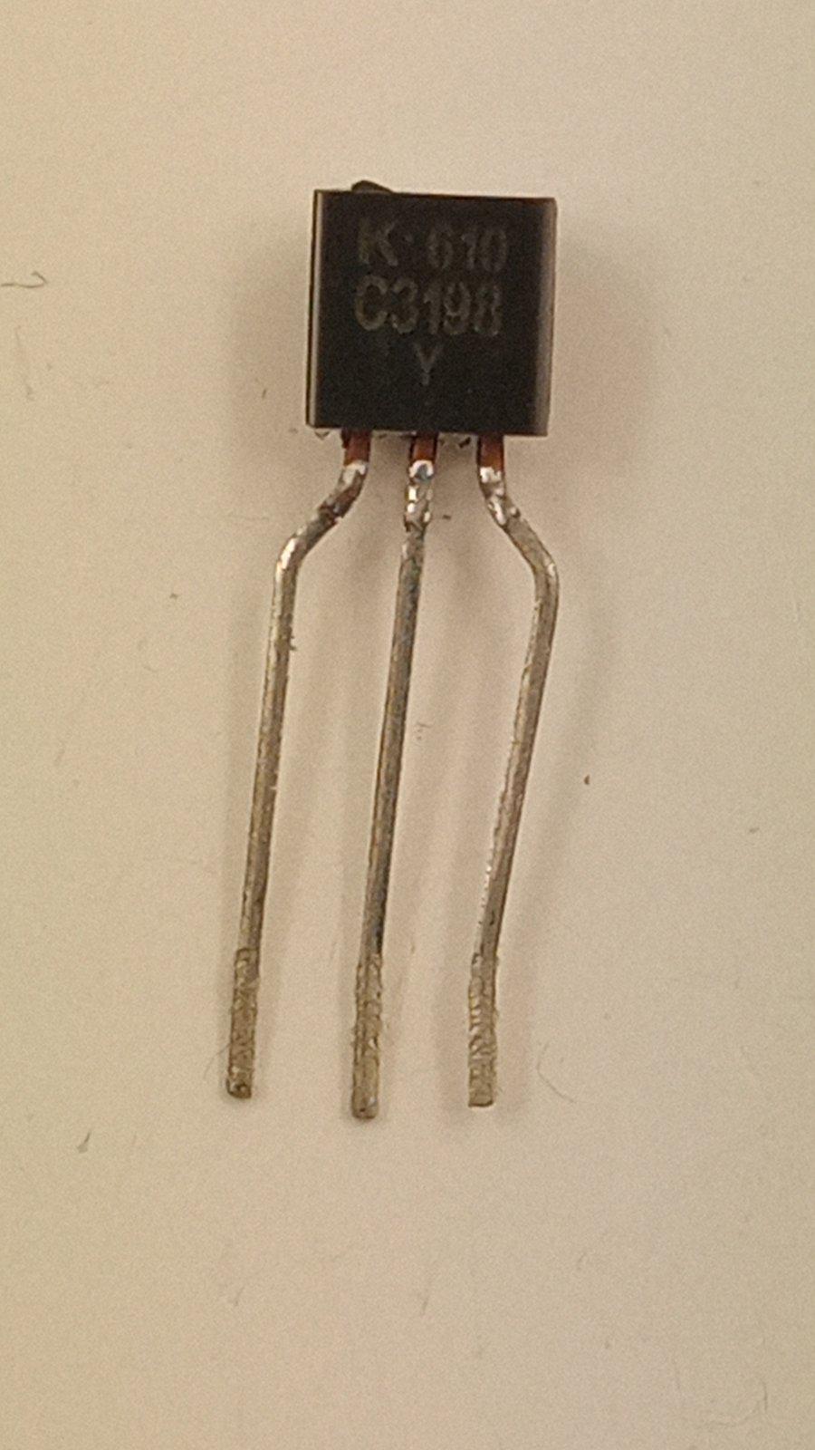 Транзистор 2SC3198 KTC3198 0,15A 60V TO-92 (02501)