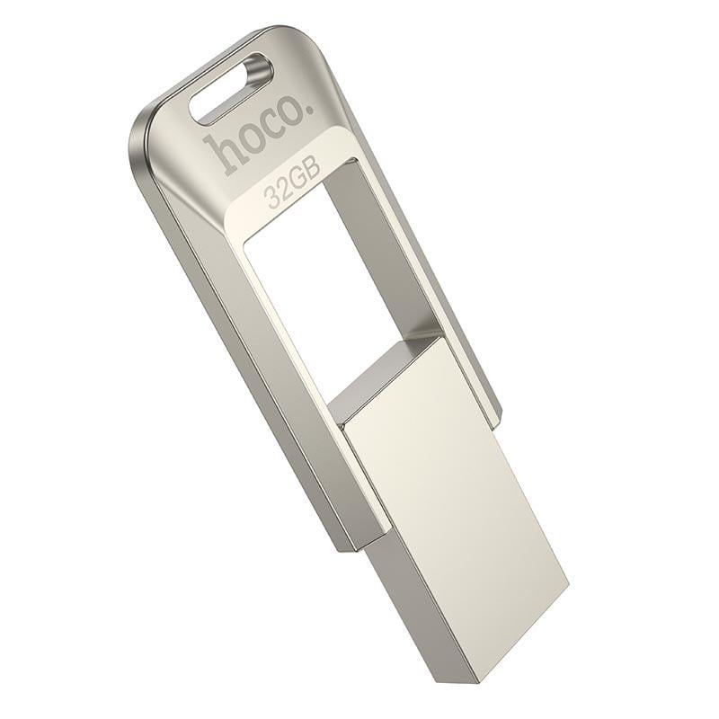 Флеш-память USB Hoco UD16 32 Гб USB 3.0 Silver (17548)