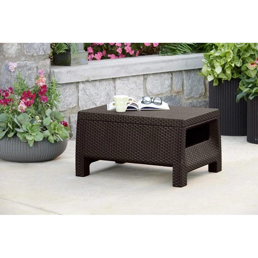 Стол садовый Keter Corfu Table Коричневый (207786) - фото 7