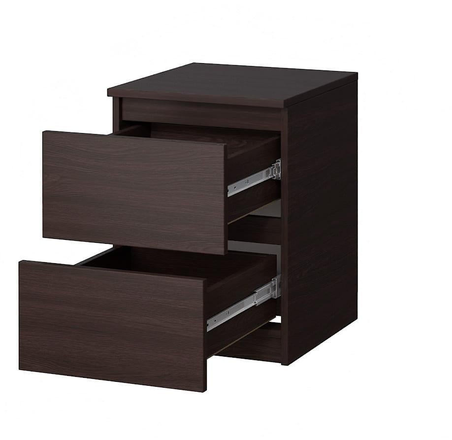 Тумба приліжкова Брайт Майстер Форм 40х37,6х51,1 см Венге магія (23061975)