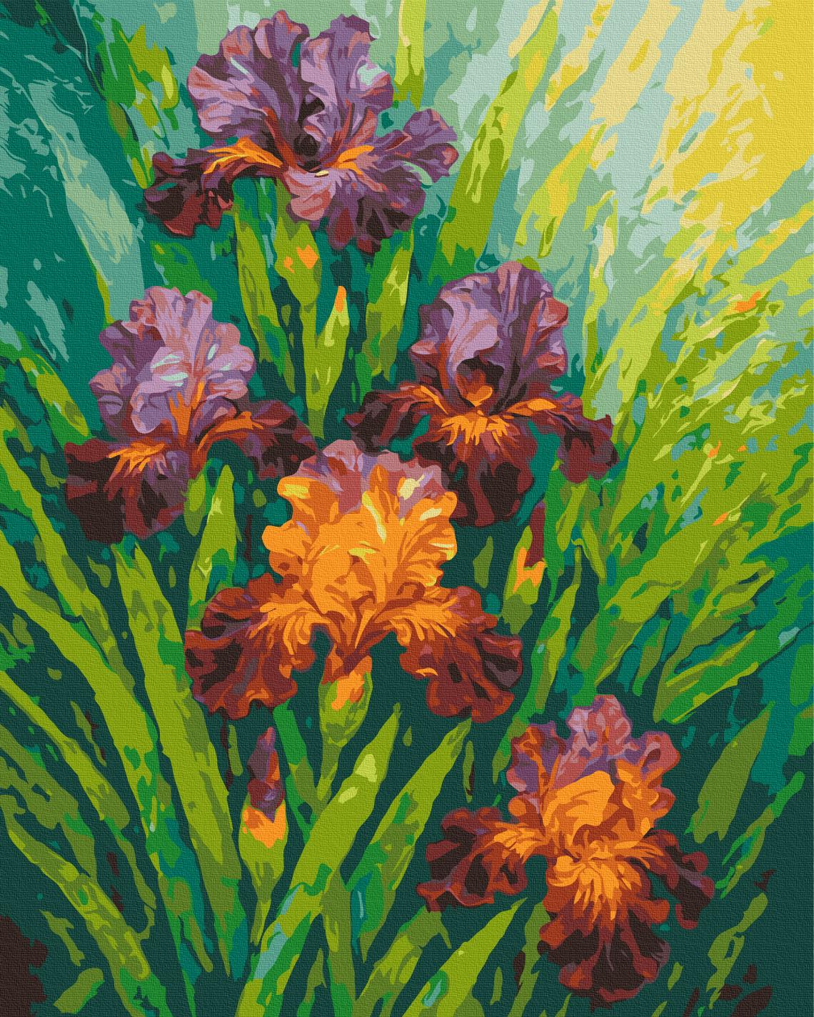 Картина за номерами Brushme Магія квітів 40x50 см (BS54527)