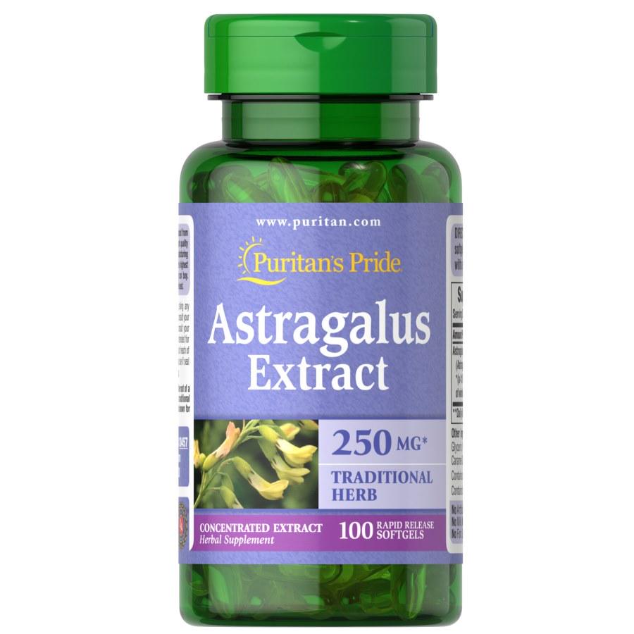 Натуральна добавка Puritan's Pride Astragalus Extract 1000 мг 100 капс. (8852)