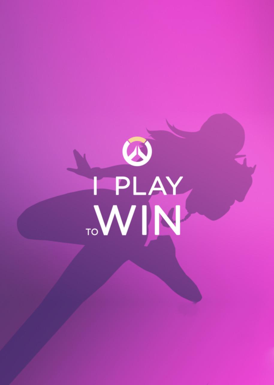 Картина постер Gee! Overwatch Овервотч напис 40х60 см OW.09.057