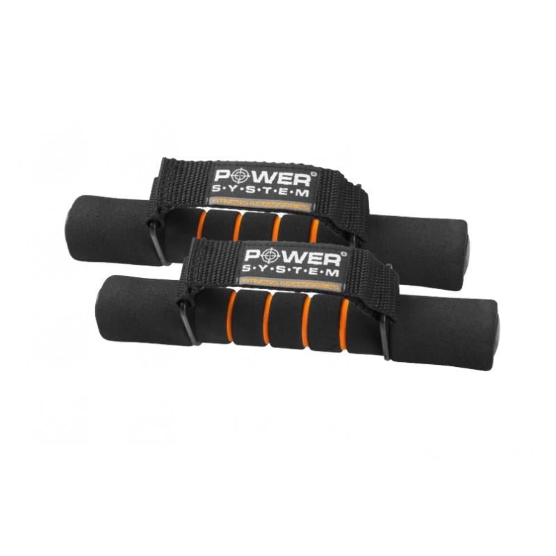 Гантели для фитнеса и аэробики Power System Fitness Dumbells в неопрене 0,5 кг 2 шт. (PS-4009)