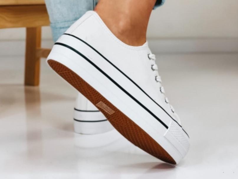 Кеди жіночі класичні текстильні р. 36/23 см (2322424022) - фото 3