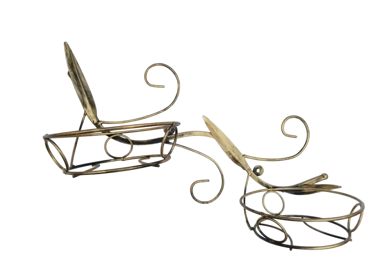 Подставка для цветов Хатинка навесная на 2 вазона 67 см (CNT00011603)