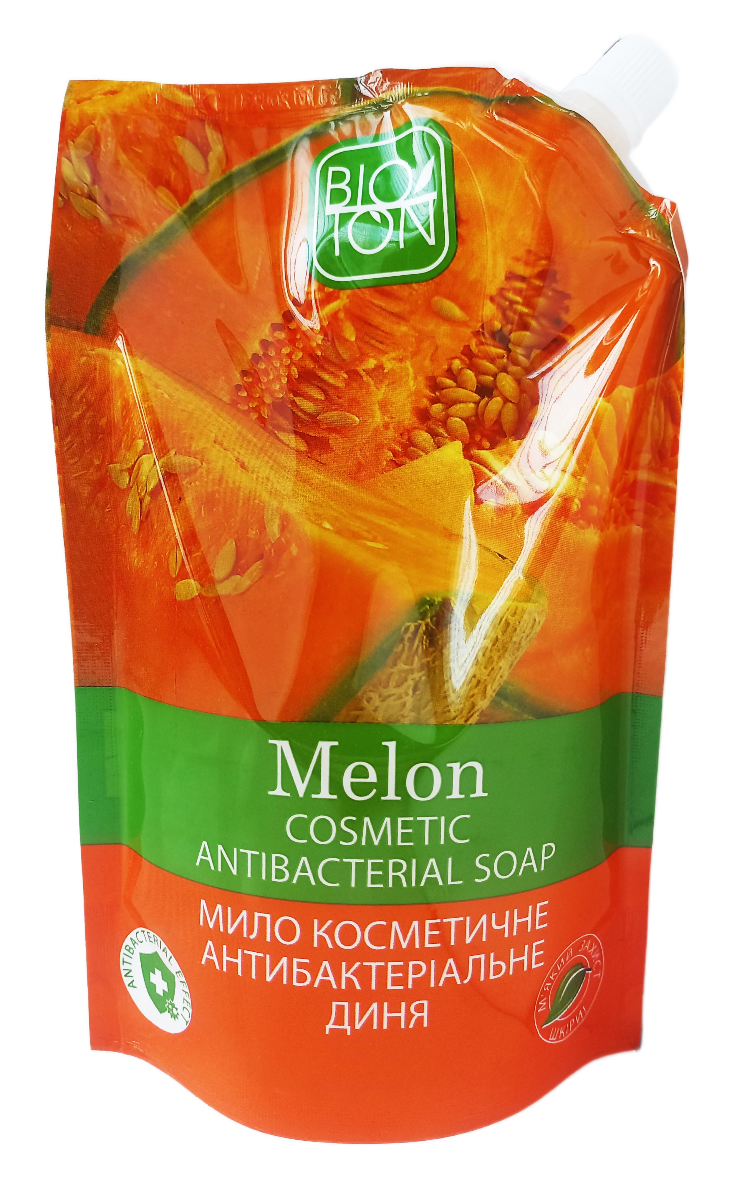 Мило косметичне антибактеріальне Bioton Диня 450 мл (85413)