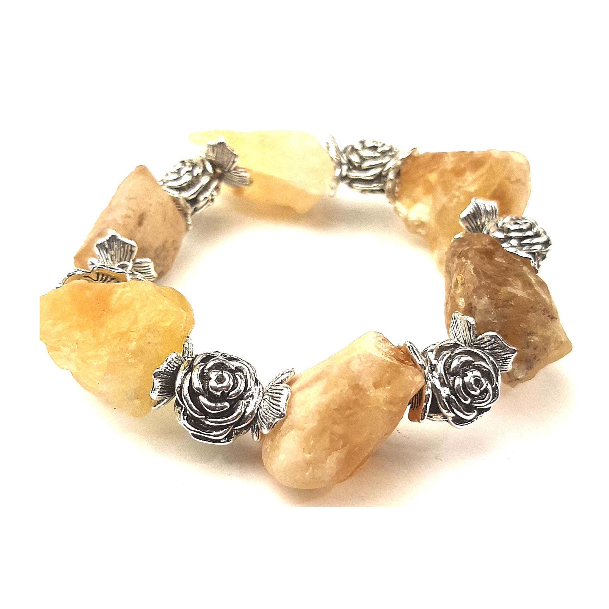 Браслет DARSANA Світ Африки з натурального каміння цитрин (DRSU501060)