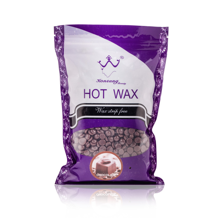 Воск в гранулах Hot Wax горячий 300 г Коричневый (00781)