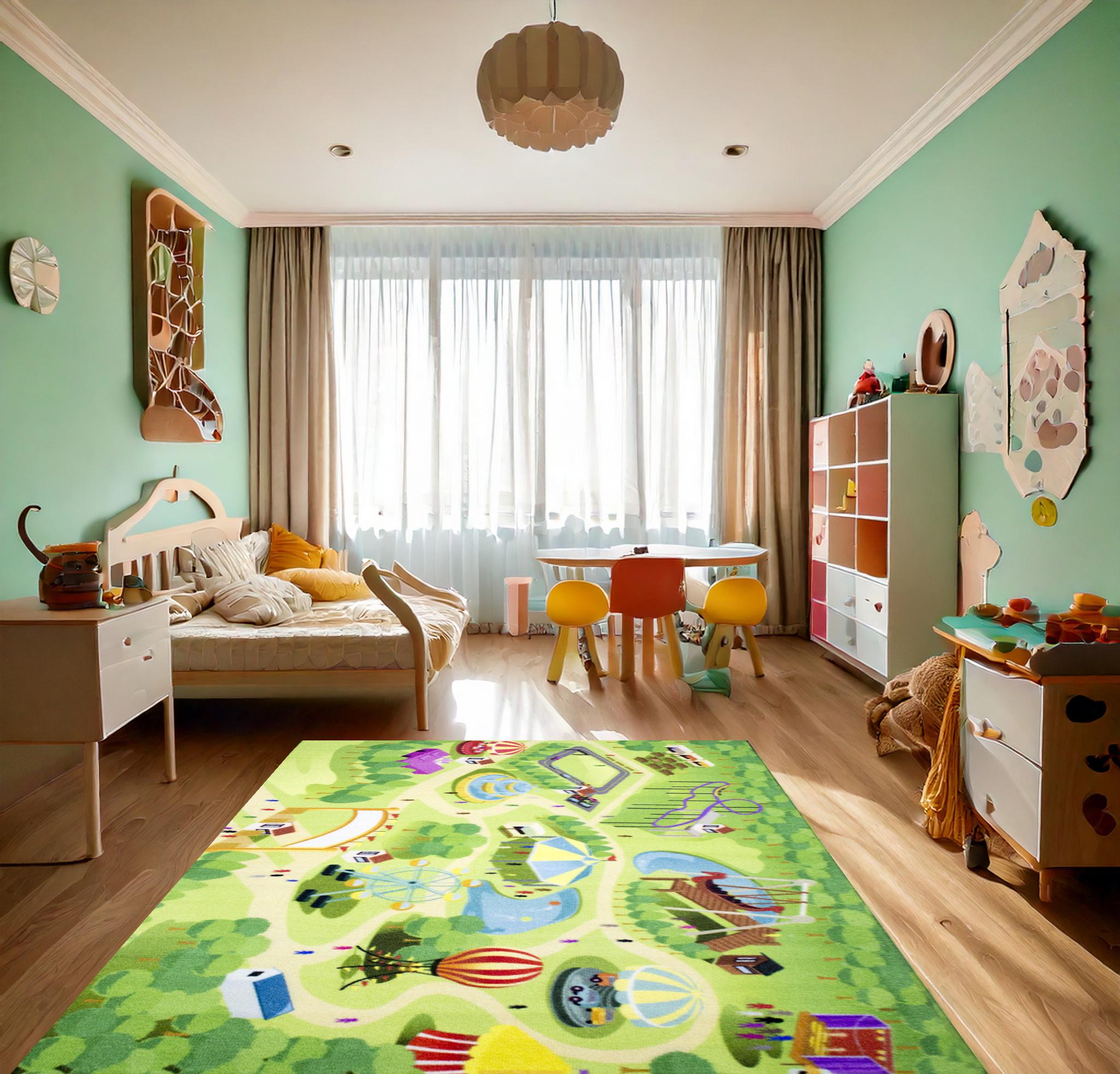 Коврик детский Аттракционы 100x150 см (24904801) - фото 11