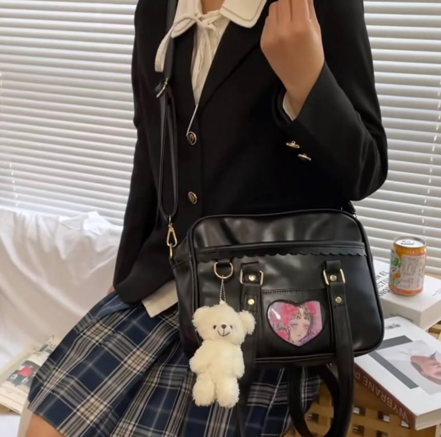 Сумка с экраном для игрушек и картинок в японском стиле Черный (2600701811) - фото 7 Сумка с экраном для игрушек и картинок в японском стиле Черный (2600701811) - фото 7