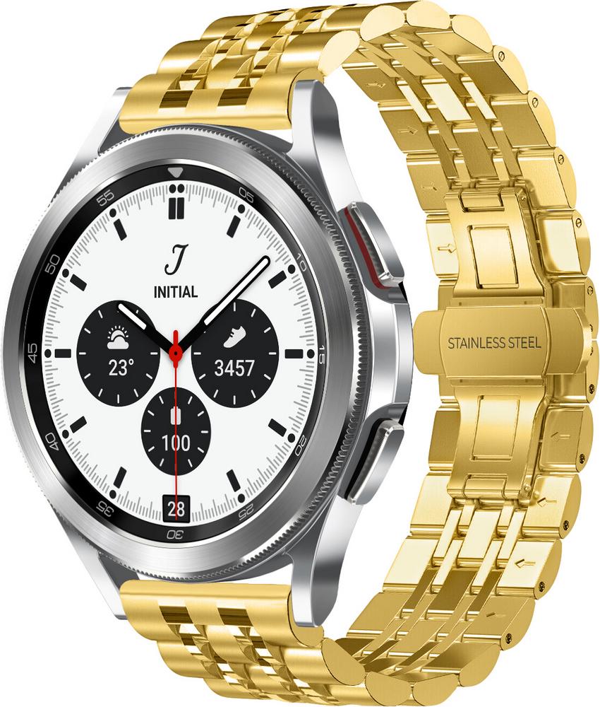Металлический Ремешок Spinye для Galaxy Watch 4 Classic 42 мм Gold (26992-2A)