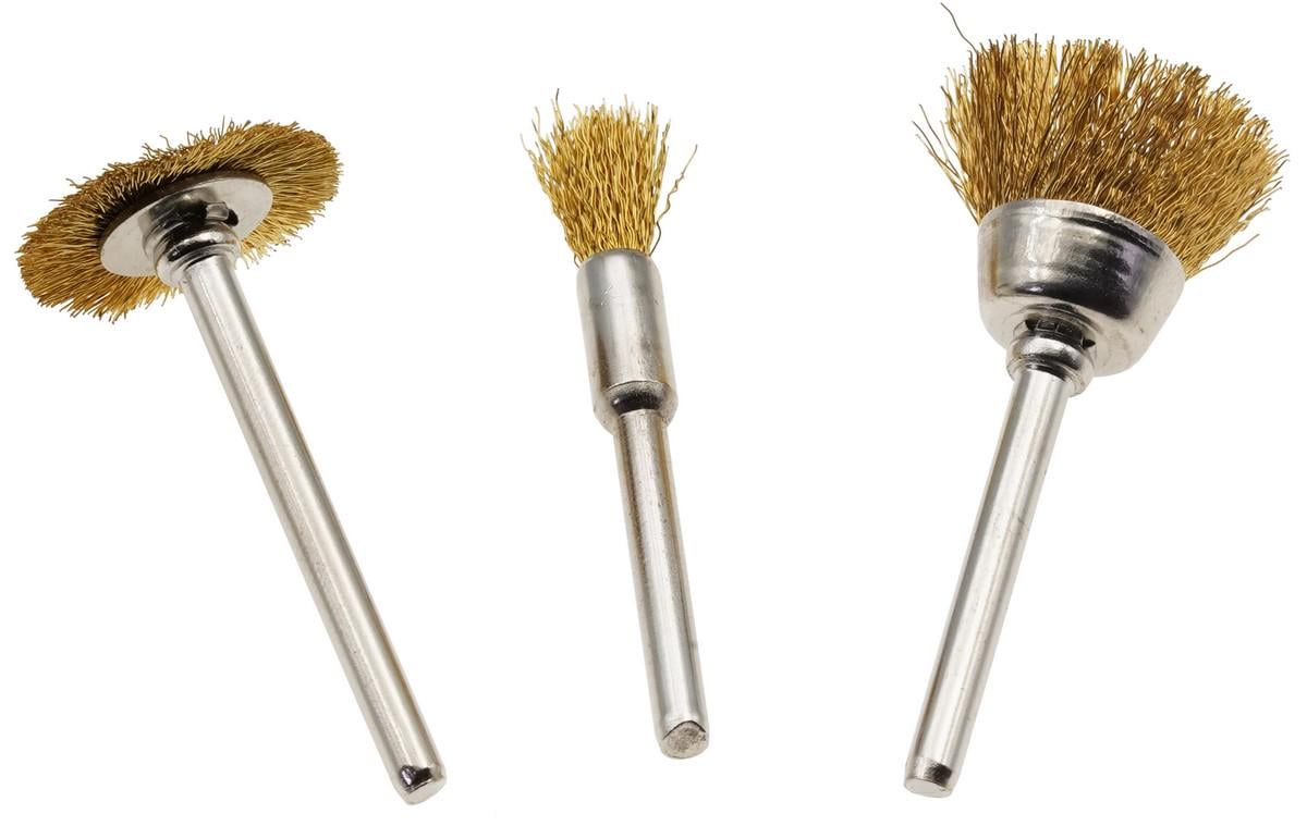 Набор щеток латунированная проволока Sturm 9030-07-02 3 шт. (rest450)