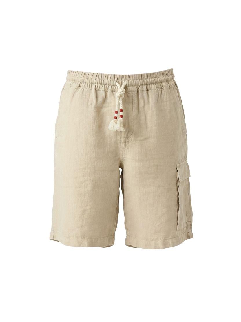Шорты льняные мужские MC2 Saint Barth М Бежевый (MRE0002-11beige)