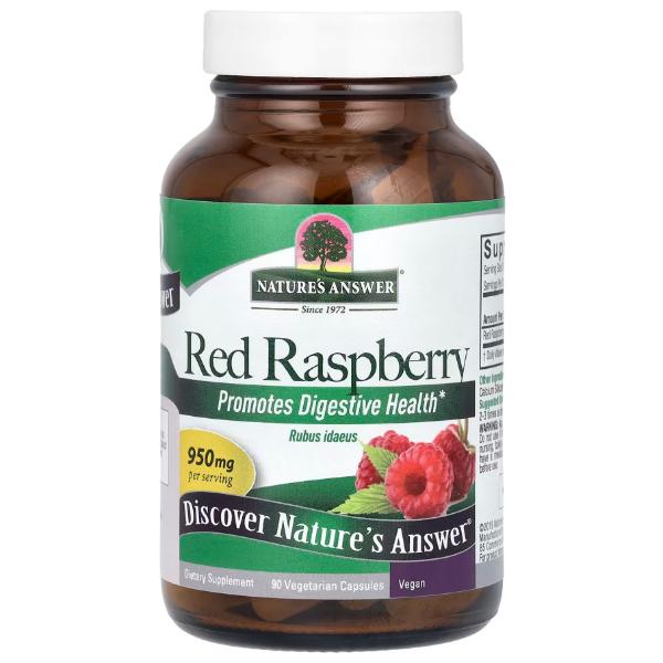 Комплекс менопаузи Nature's Answer Red Raspberry 950 мг 90 вег. капс. (000022193)
