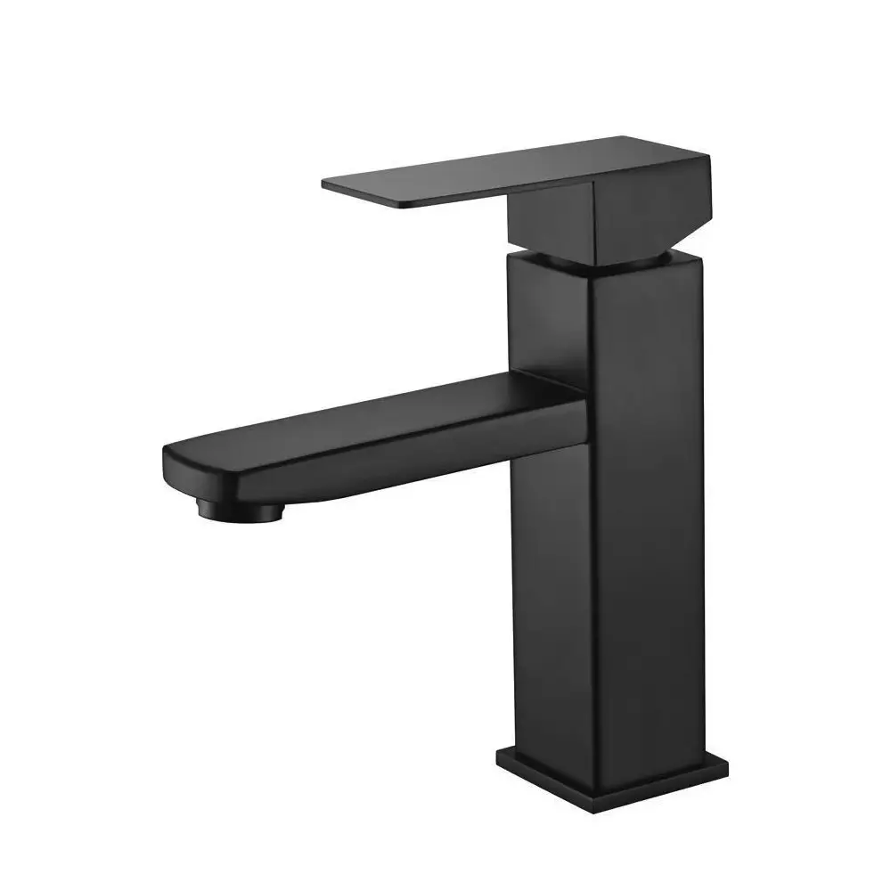 Смеситель для умывальника Wezer PRO1-02 Черный (1044118)