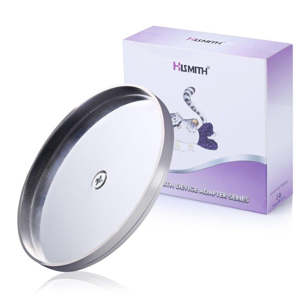 Кріплення для фалоімітаторів на присосці Hismith Suction Cup Adapter 4.5" KlicLok S (SO6220)