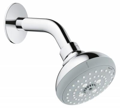 Верхний душ Grohe TEMPESTA 26088001 100 мм с кронштейном Хром (67347)