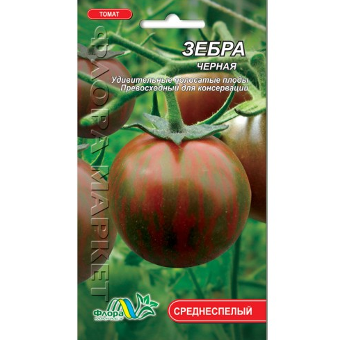 Семена томата Зебра темно-красный почти черный среднеспелый 0,1 г (25901) Семена томата Зебра темно-красный почти черный среднеспелый 0,1 г (25901)