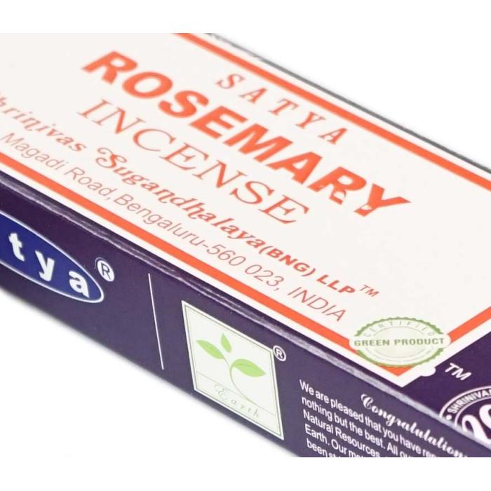 Аромапалочки Satya Rosemary Розмарин 15 г (9130922) - фото 3 Аромапалочки Satya Rosemary Розмарин 15 г (9130922) - фото 3