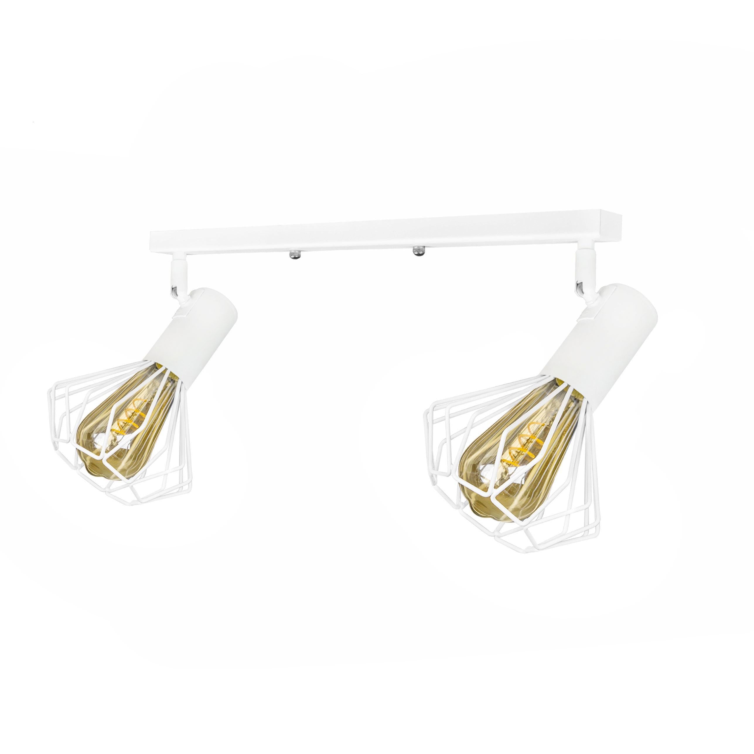 Светильник лофт MSK ELECTRIC Diadem NL 22151-2W настенно-потолочный Белый