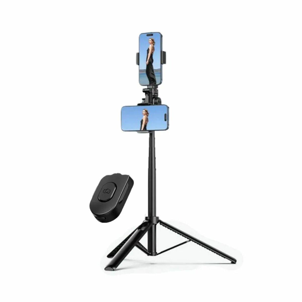 Штатив-трипод для двух телефонов с пультом Ulanzi Vijim MT-70 Tripod Black (T027GBB1) Штатив-трипод для двух телефонов с пультом Ulanzi Vijim MT-70 Tripod Black (T027GBB1)