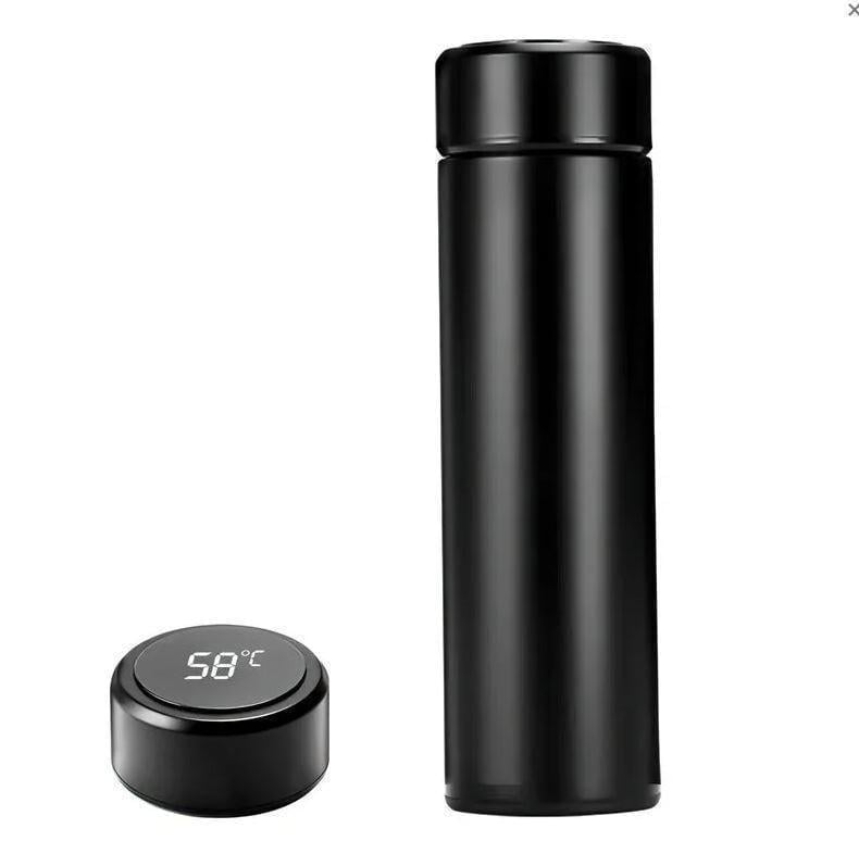 Термос із LED індикатором температури сенсорний 500 мл Чорний матовий (4755247) - фото 10 Термос із LED індикатором температури сенсорний 500 мл Чорний матовий (4755247) - фото 10