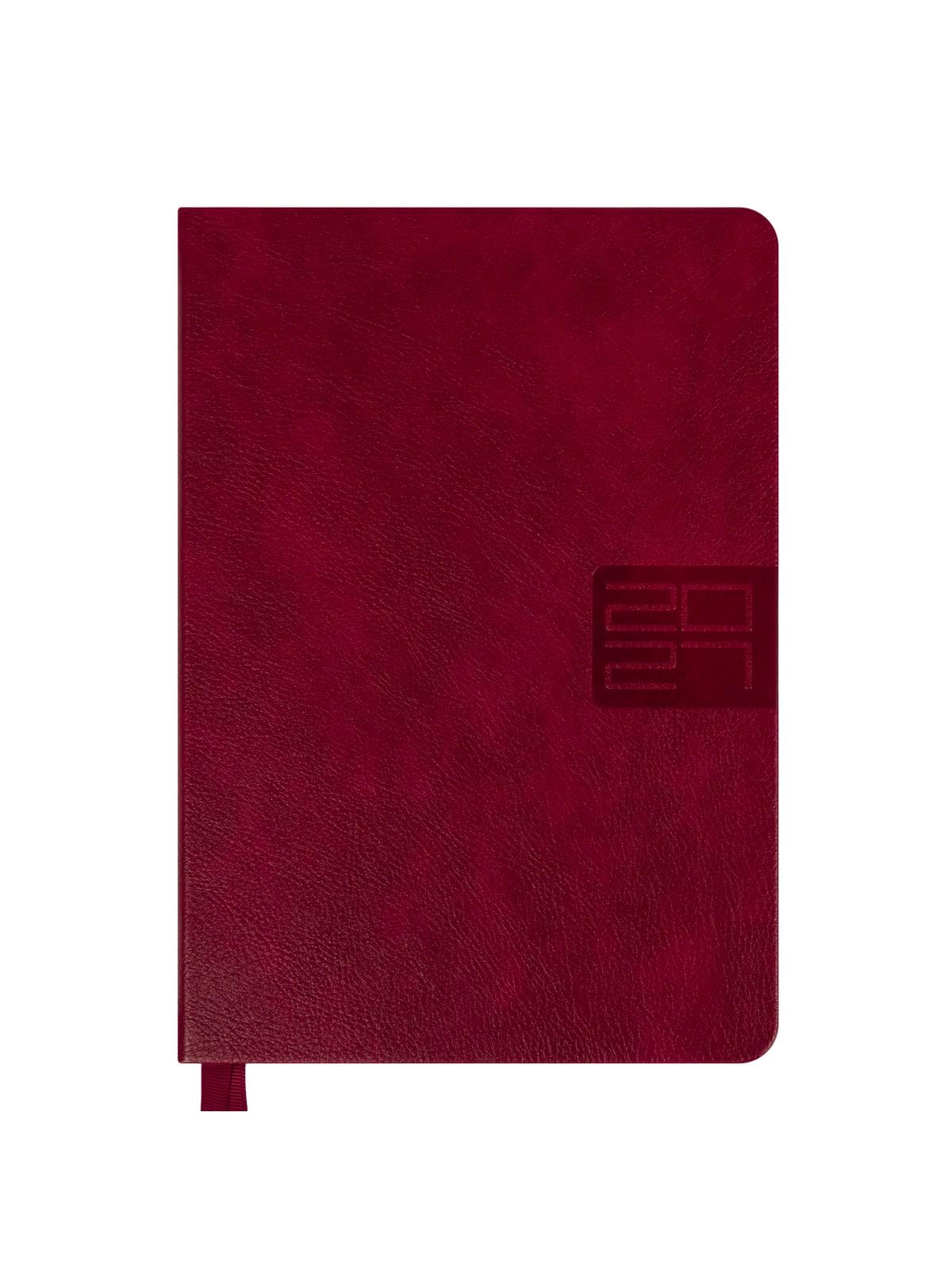 Дневник 2027 А5 Leo Planner Persona датированный Бордовый (252748)