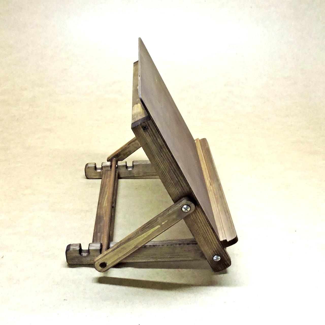 Мольберт из дерева Моне А3 настольный раскладной Капучино (МЛБ-000104) - фото 8 Мольберт из дерева Моне А3 настольный раскладной Капучино (МЛБ-000104) - фото 8