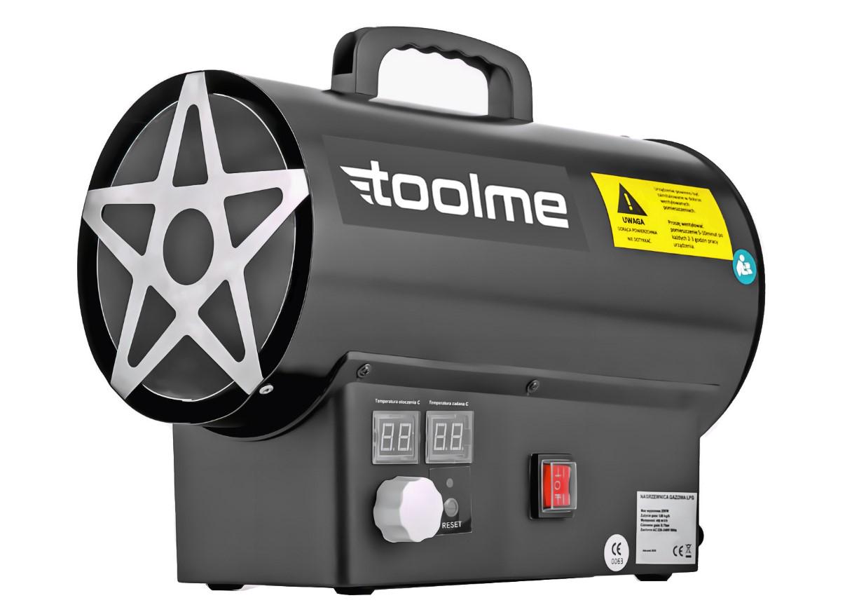 Обігрівач для газового балона з LCD-термостатом шлангом і редуктором 25 кВт Обігрівач для газового балона з LCD-термостатом шлангом і редуктором 25 кВт