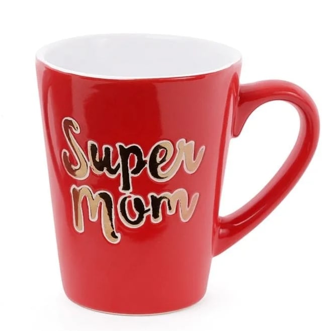 Чашка керамическая Flora "Super Mom" 0,34 л (31615)
