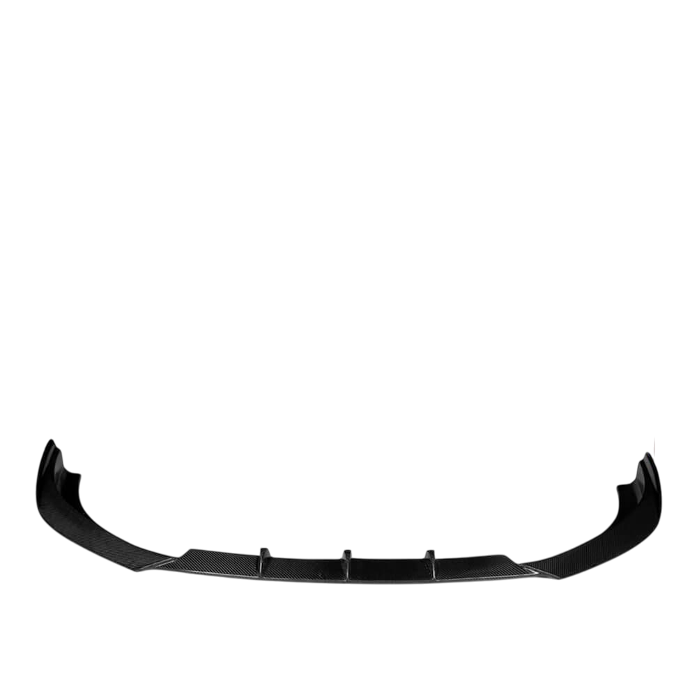 Накладка на передний бампер DDCarbon Lip V2 S-Line SD 2012-2016/Audi A3 2012-2020 гг. карбон (132999)