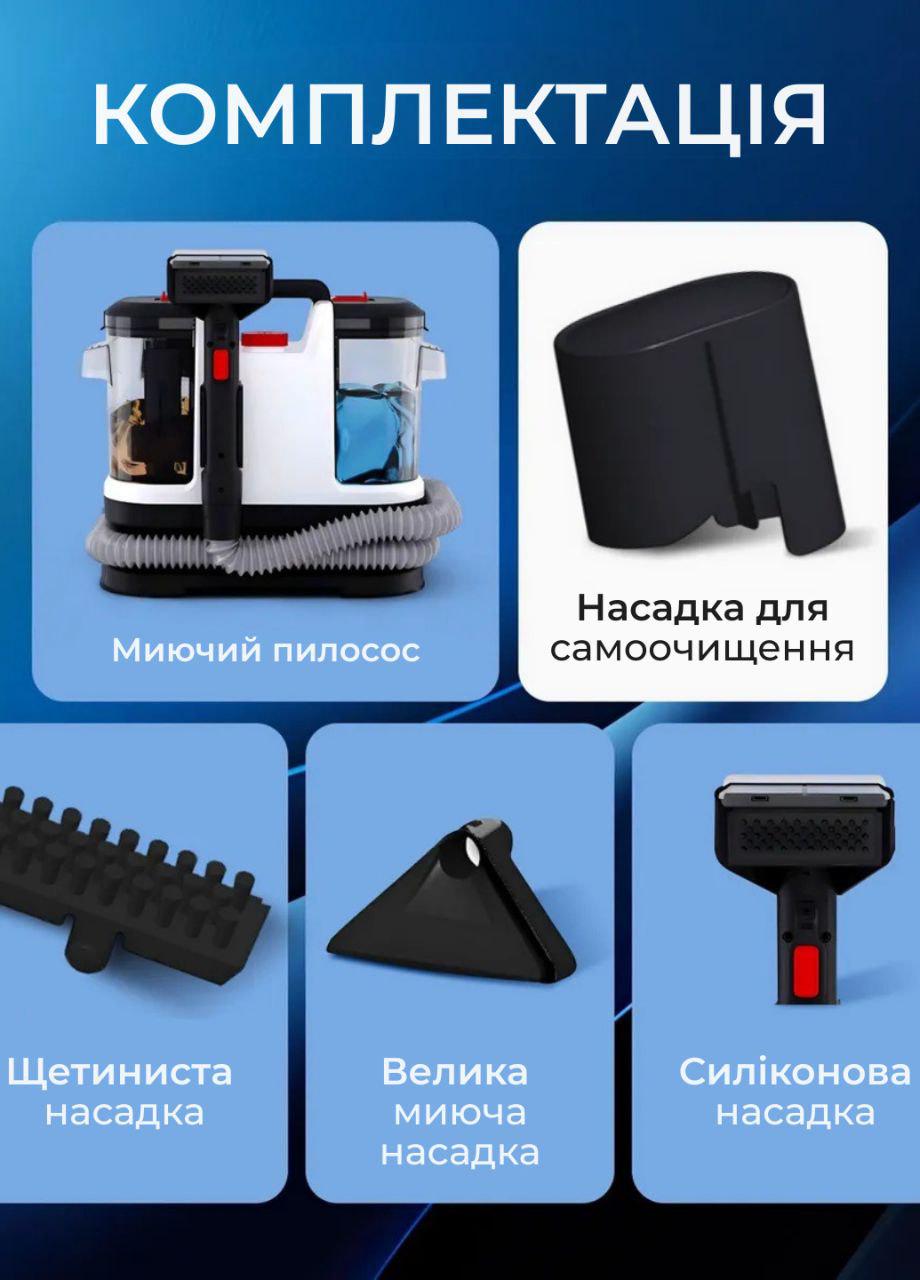 Пилосос миючий VACW002white для виведення плям для килимів/текстилю/меблів/автомобіля (400982) - фото 7 Пилосос миючий VACW002white для виведення плям для килимів/текстилю/меблів/автомобіля (400982) - фото 7