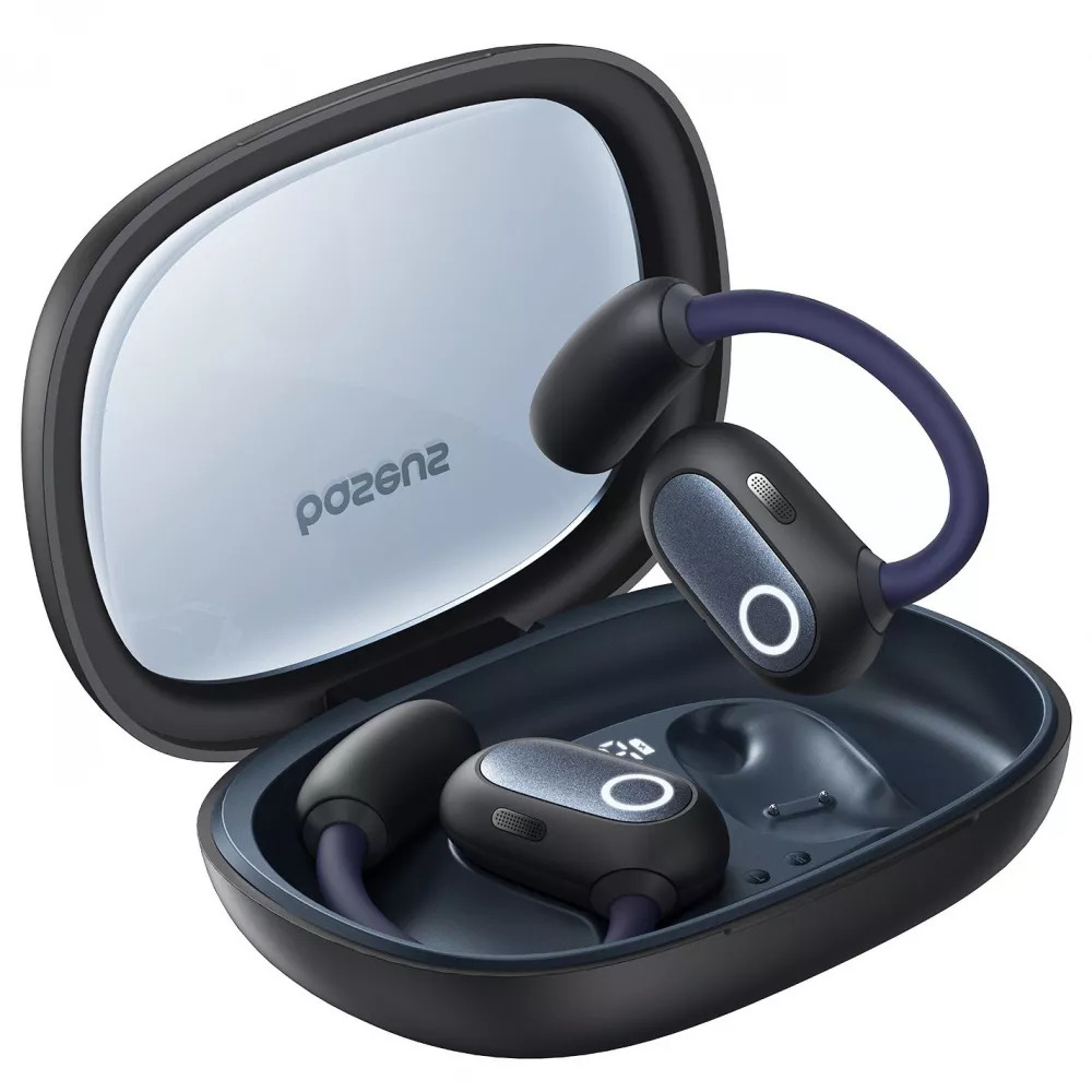 Наушники беспроводные BASEUS Eli Fit Open-Ear TWS с Bluetooth 5.3 Black (A00073200123-00)