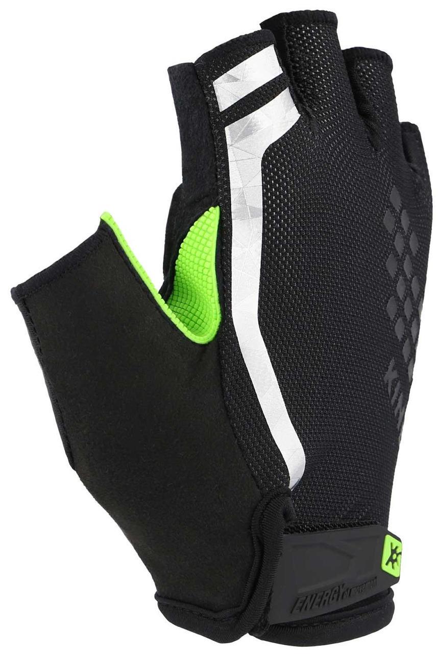 Велорукавички KinetiXx Luke Top Function Bike Glove unisex без пальців р. 10 Чорний/Салатовий - фото 2