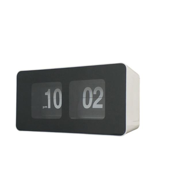 Перекидний годинник Flip Clock Vintage 17,5х7х9 см Чорний