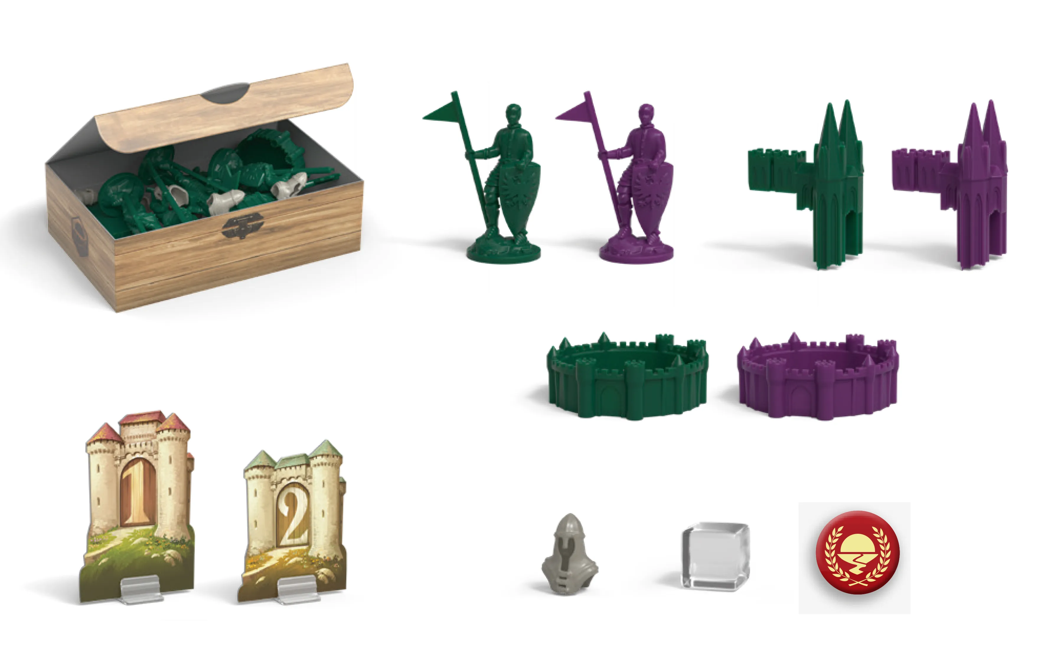 Настольная игра CATAN Города и рыцари дополнения для 5–6 игроков на украинском (000054) - фото 4 Настольная игра CATAN Города и рыцари дополнения для 5–6 игроков на украинском (000054) - фото 4