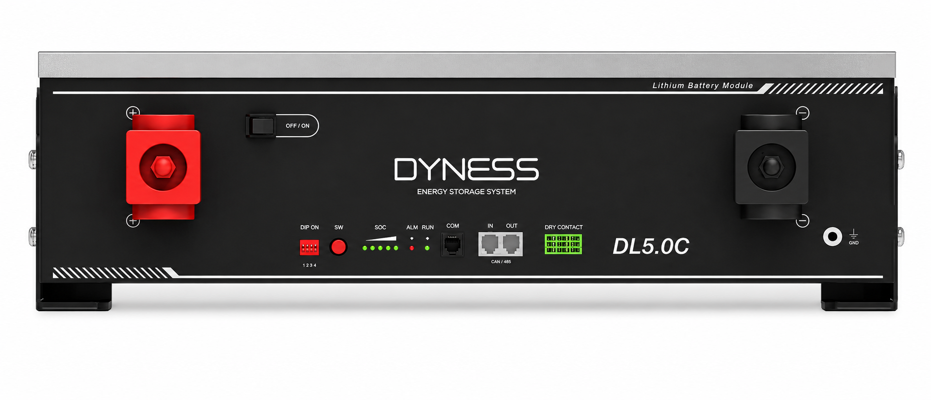 Акумулятор літій-залізо-фосфатний Dyness DL5.0C LiFePO4 BMS з підігрівом та Wi-Fi 51,2V 100 Ah 5,12 кВт/год (37463626)