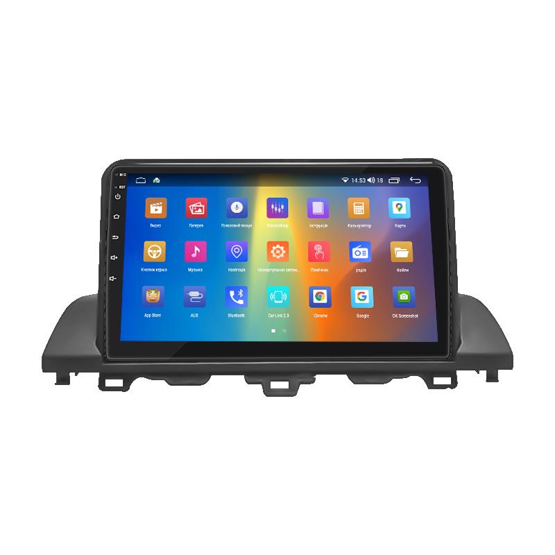 Штатная магнитола 9" Lesko для Honda Accord X 2017-2020 2/32Gb CarPlay 4G Wi-Fi GPS Prime охлаждение 8 ядер