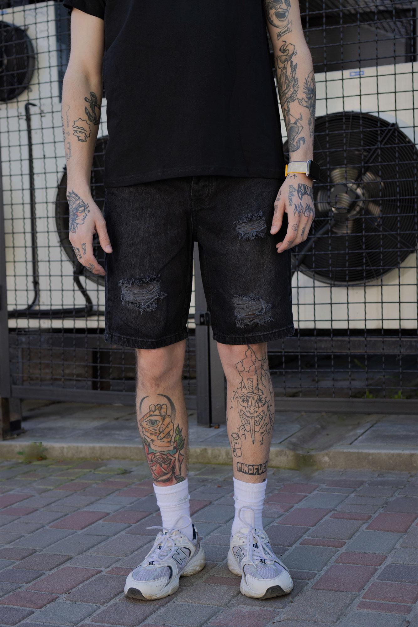 Шорты джинсовые Without Intercode 34/XL Black (XL8049005) - фото 2