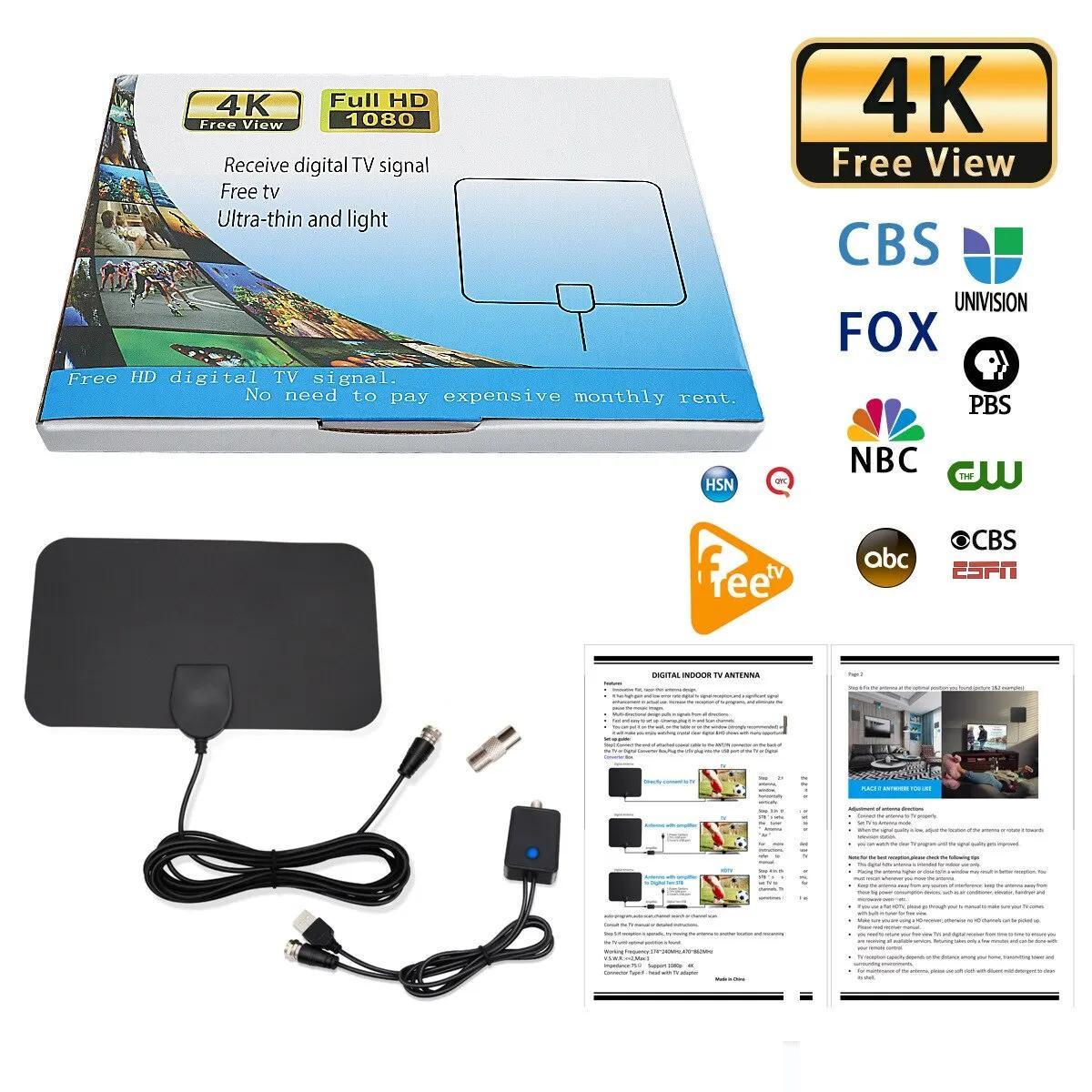 Антена цифрова телевізійна Mini HdTV Синій (2149939288) - фото 10