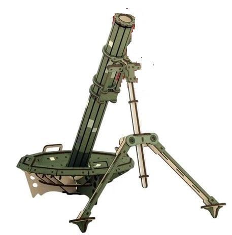 Конструктор 3D дерев’яний MP-120 інженерна масштабна модель без клею 33 см 129 дет. (31370778)