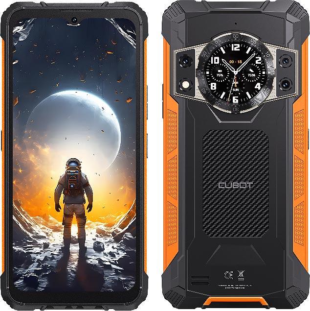 Смартфон Cubot KINGKONG ACE 2 6/128 Гб Global Version Black/Orange - фото 2