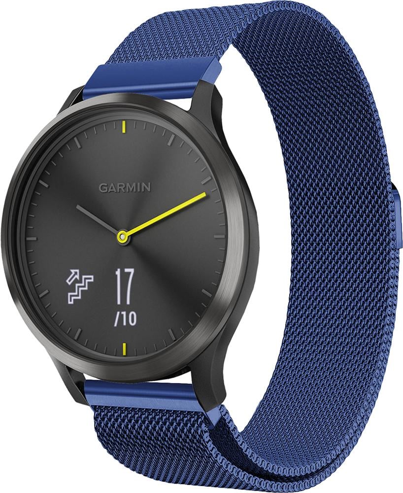 Ремешок Миланская петля Milano Garmin Vivomove HR Blue (19227)