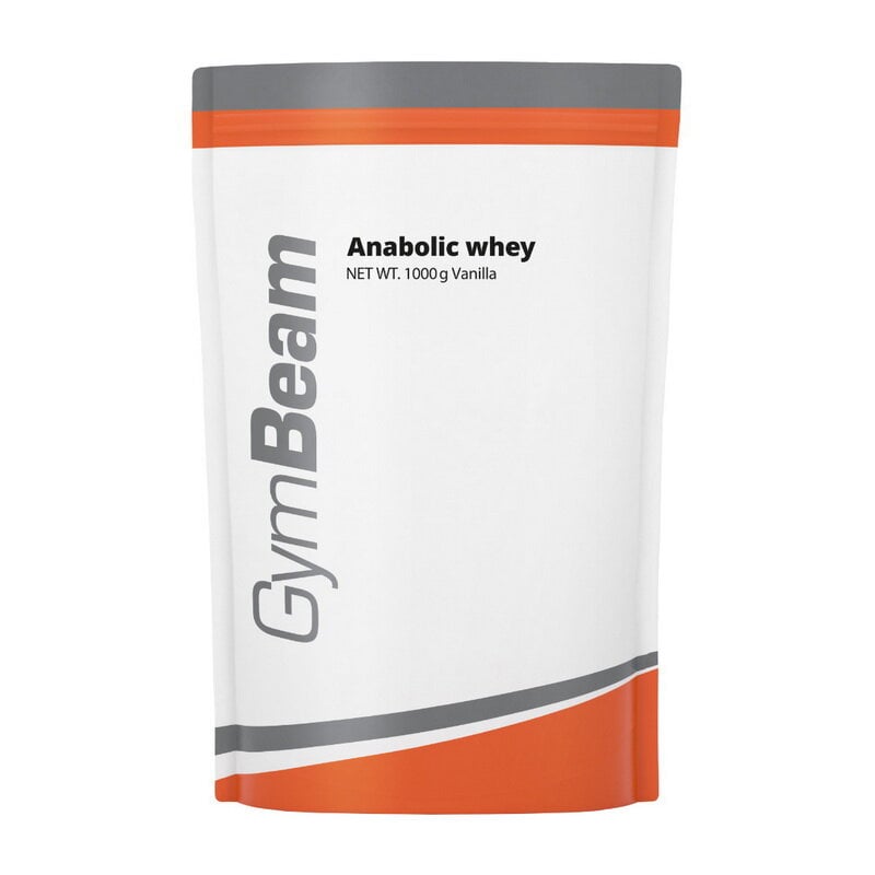 Протеин комплексный с креатином GymBeam Anabolic Whey 1 кг Ваниль Протеин комплексный с креатином GymBeam Anabolic Whey 1 кг Ваниль