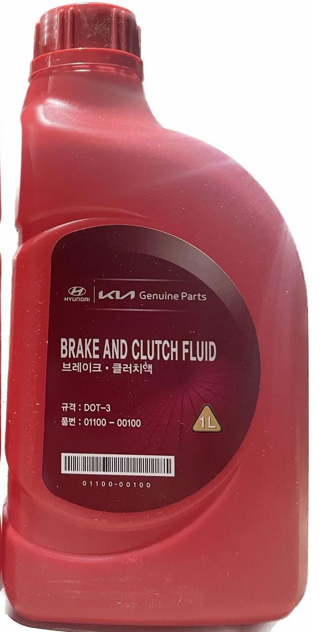 Тормозная жидкость Mobis Brake Fluid DOT-3 1 л (0110000100)