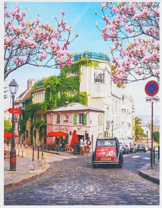 Алмазна мозаїка TK Group Затишне містечко 30х40 см (GB 79167)