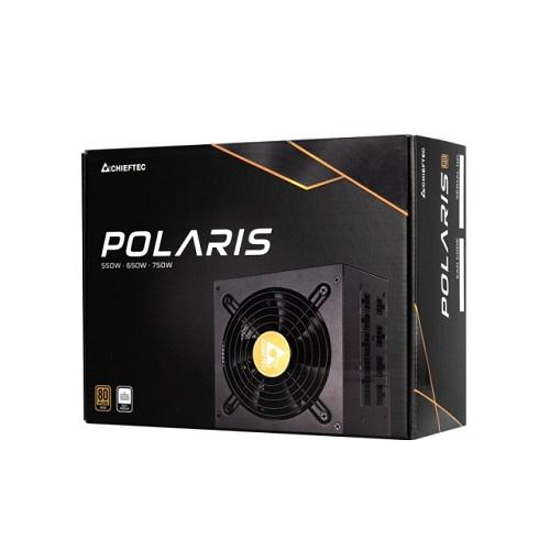 Блок живлення Chiefteс POLARIS PPS-650FC 120 мм 650W 80 PLUS Gold Cable management Retail (9614644) - фото 4