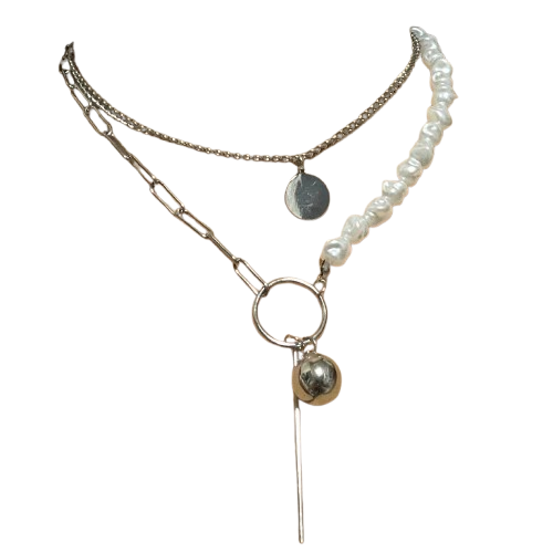 Чокер-колье на шею из бусин (1079)