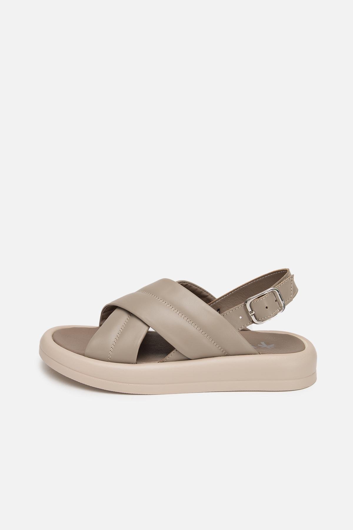 Босоножки женские на платформе ЦБ-00244372 р. 41 Кофейный (SKT000978652)